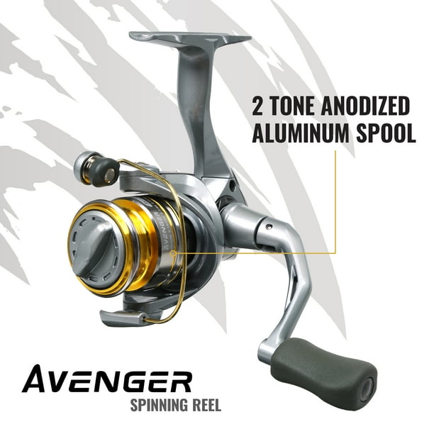 okuma av300l reel Okuma Fishing Tackle Avenger Spinning Fishing Reel Av-3000