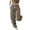 A-4-344-Coffee, variant on Caqnni Girls Cargo Pants, Solid Casual Multiple Pockets Outdoor Straight Type Fitness Pants Cargo Pants Trousers Streetwear Jeans Girls Winter School Pants,3-4 Years,Brown