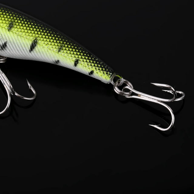 Aosiyp Cebo de Pesca, 10 unids / Bolsa se?uelos de Pesca cebos manivela Cebo Gancho Aparejos Cebo Gancho de Pesca Reemplazo para la Pesca al Aire Libre Ecomeon no