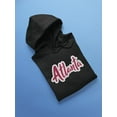 thumbnail image 3 of Atlanta Curved Font Quote Hoodie Women -Image by Shutterstock, Female 3X-Large, 3 of 4