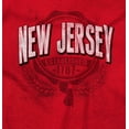 thumbnail image 2 of New Jersey NJ Student Campus Pride Men's Graphic T Shirt Tees Brisco Brands S, 2 of 6