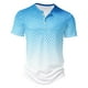 thumbnail image 3 of Camisas de Manga Larga para Hombres Mezcla de Polialgodón Sólido, Cuello Redondo Casual Botón Abajo Blusa para Invierno, Moda Y Uso Diario, 3 of 5
