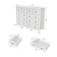 thumbnail image 6 of Modern White 10-Drawer Dresser for Bedroom - Ample Storage Wide Chest of Drawers, Sturdy & Safe, 6 of 8