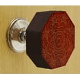 thumbnail image 2 of IBA Indianbeautifulart Boutons Rouges Gravés Boutons de Meuble Poignée de Tiroir d'Armoire Lot de 10, 2 of 3