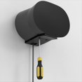 thumbnail image 2 of Soporte de Montaje en Pared para Altavoz Era 300, Soporte de Repuesto para Altavoz en la Pared, Color Negro, 2 of 5