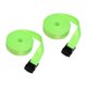 thumbnail image 4 of 2 correas de amarre con hebilla de leva ajustable, correas de amarre portátiles verde fluorescente, 4 of 9