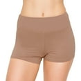 thumbnail image 3 of ALWAYS Women's Premium Super Soft Spandex Shorts Tan 2XL, 3 of 7