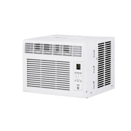 GE 6,000 BTU Window Air Conditioner, Cools up to 250 Sq ft, Easy Install Kit & Remote Included, 115V
