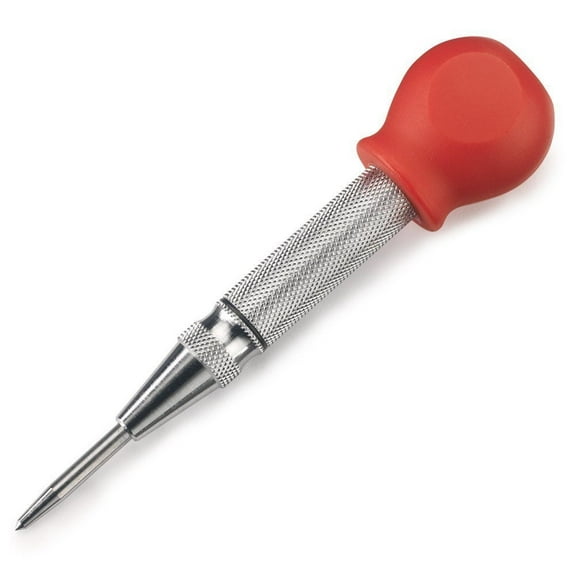 NEIKO 02638A 5-Inch Automatic Center Punch for Metal, Adjustable Impact Spring Loaded Center Punch Tool, Spring Punch, Center Punch Spring Loaded, Auto Center Punch
