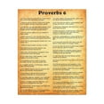 thumbnail image 5 of Scripture Walls Proverbs 6 Chapter Gold Bible Canvas Christian Wall Art Ready to Hang Unframed, 5 of 13