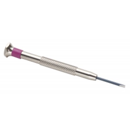 

Deluxe Fixed Blade Screwdriver 1.60 Millimeter Violet Handle