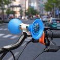 thumbnail image 6 of WIRESTER Cute Blue Bike Horn Bell for Kids & Adults, Bicycle Handlebar Air Horn, Bike Accessory for Tricycles, Balance Bikes & Scooters - Blue Glitter Sparkle, 6 of 6