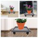 thumbnail image 4 of NUOLUX Base Cuadrada Para Macetas Con En Material PP Para Plantas De Interior Y, 4 of 8