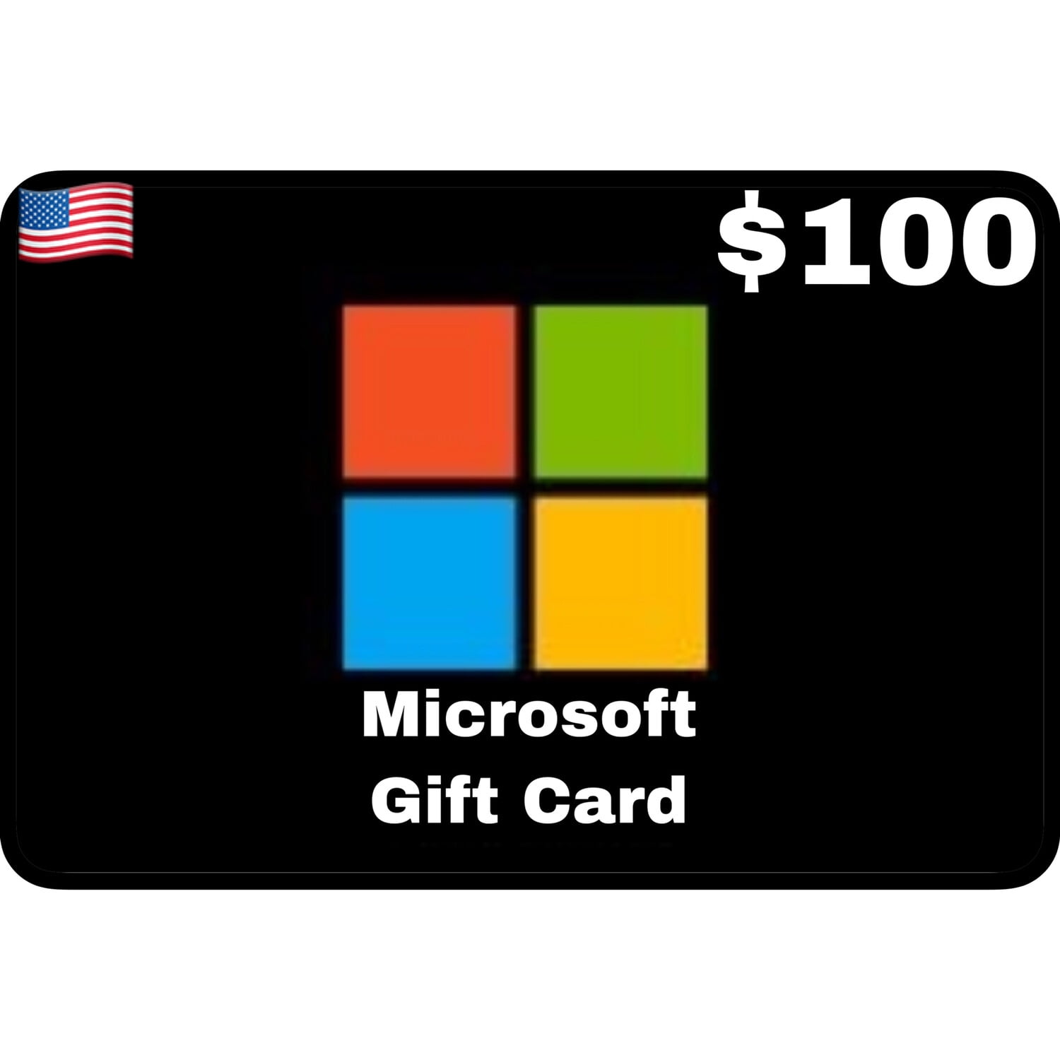$100 microsoft gift card