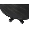 thumbnail image 4 of Carson 47 Inch Round Pedestal Table Black, 4 of 6