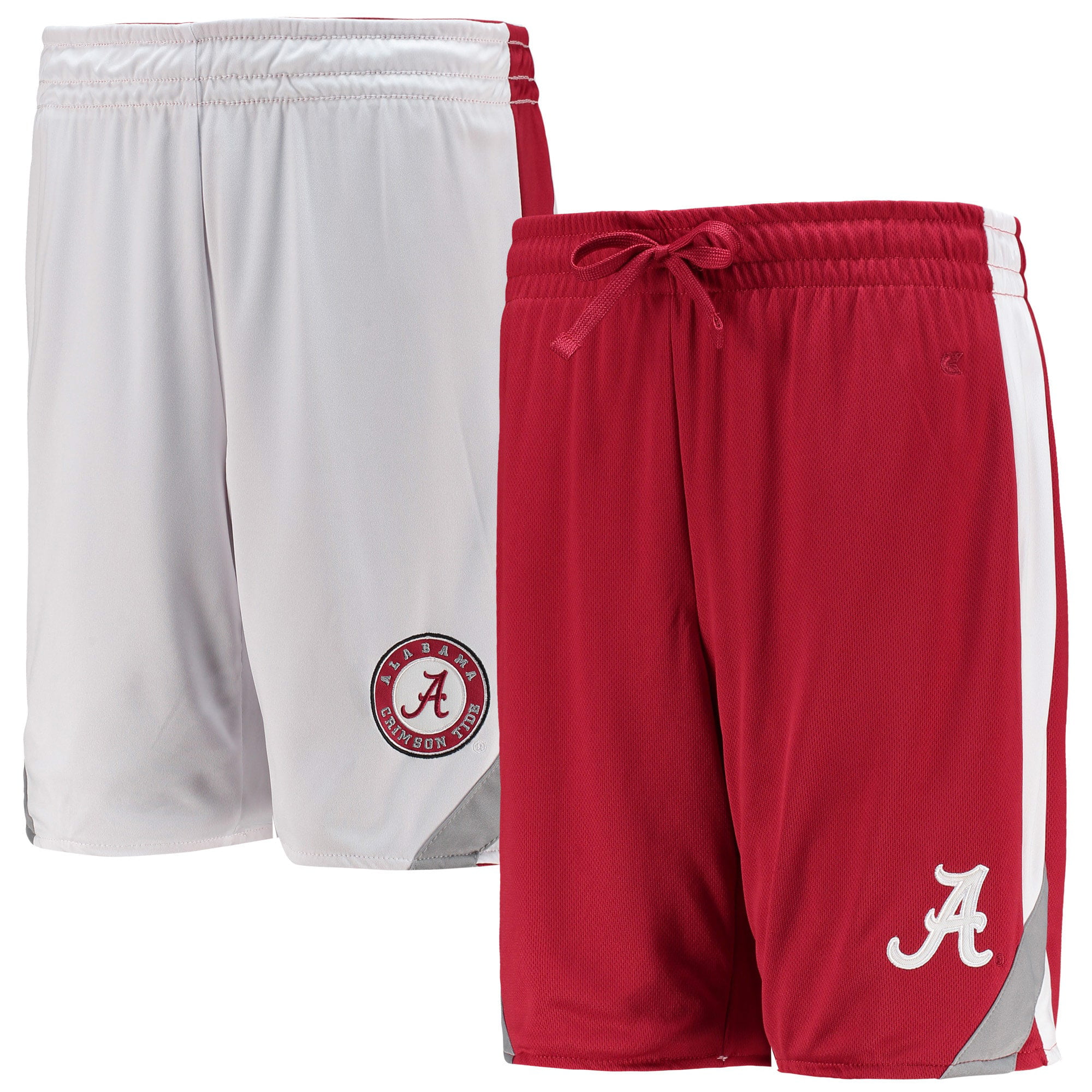 Youth Alabama Crimson Tide Crimson Vector Synthetic Shorts by Outerstuff 