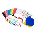 thumbnail image 2 of Crayola Stencil and Sticker Art Set (30 Stencils), Toddler Art Activity Set, Preschool Supplies, Learning Toys for Toddlers, Ages 3+, 2 of 7