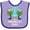 Lavender and Purple, variant on Inktastic Summer Vacation in Panama City Beach Boys or Girls Baby Bib