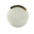 thumbnail image 3 of Bouton d'Armoire Rond en Marbre Blanc ( Ensemble de 6 ), 3 of 3