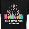 thumbnail image 3 of Instant Message - Momicorn - Women's Short Sleeve Graphic T-Shirt, 3 of 6