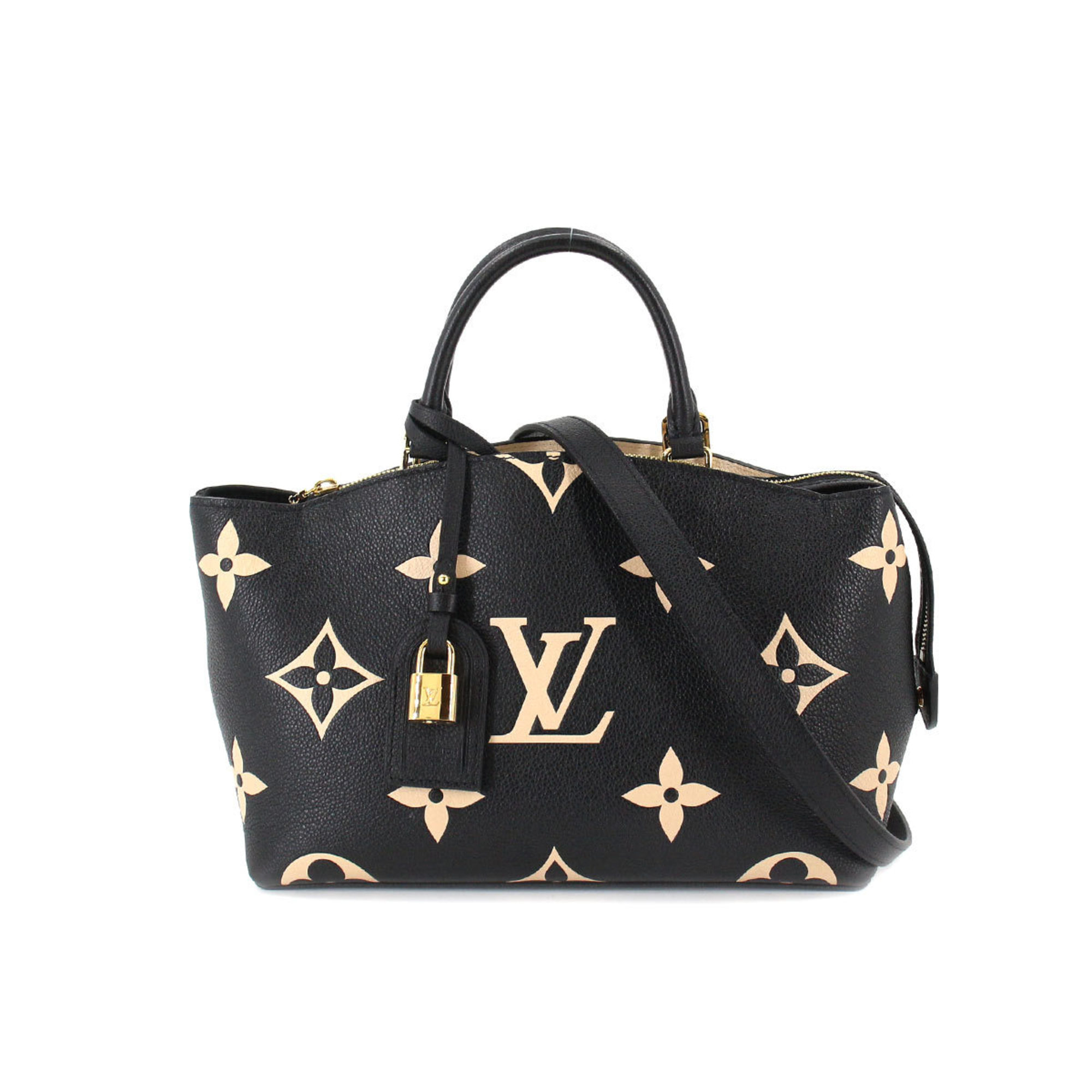 Authenticated Used Louis Vuitton LOUIS VUITTON Bicolor Monogram Emplant