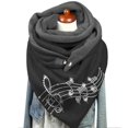 thumbnail image 3 of Châles à Boutons Imprimés pour Femmes, Foulards Mode Chaudes et Douces, 3 of 4