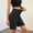 *Black, variant on ClodeEU Women's High Waist Denim Shorts,Casual Trendy Stretch Bermuda Shorts with Pockets Black,Women's Plus L