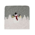 thumbnail image 1 of Naiovety Fundas de respaldo, accesorios de bricolaje, suministros para el hogar de larga duración, adorno exquisito, protección a prueba de Kits de decoración para fiestas patrón de muñeco de nieve, 1 of 6