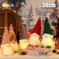 thumbnail image 2 of Muñeco elfo de Navidad de 30 cm con luz LED de noche, decoraciones navideñas para el hogar, Navidad 2025, regalos de Año Nuevo para niños, 2 of 5