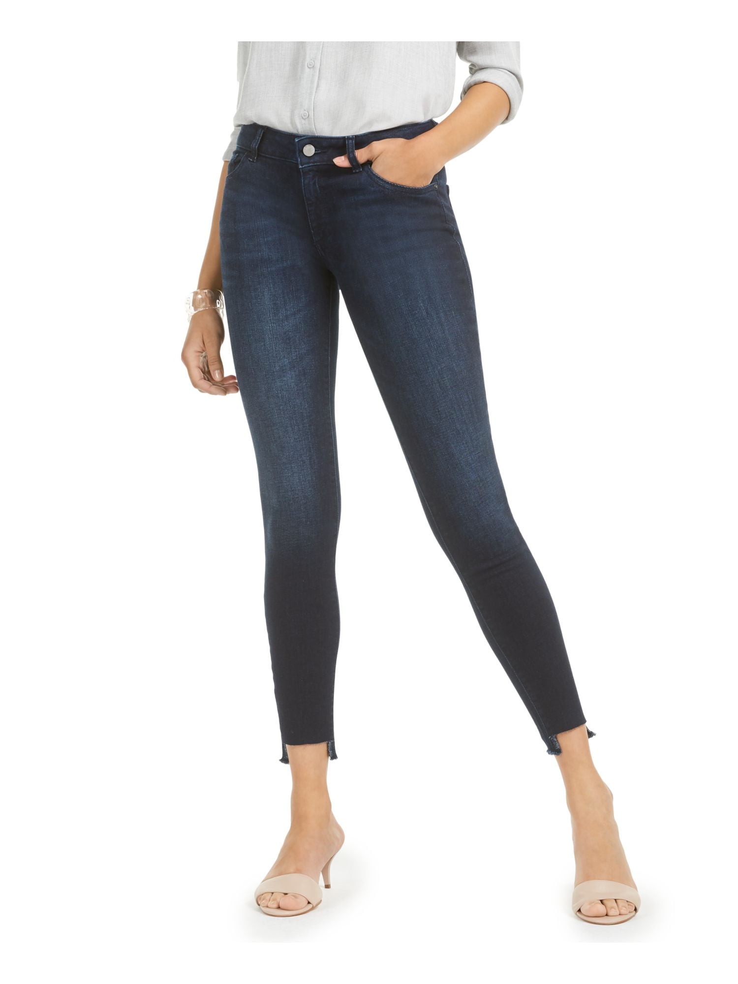 DL1961 Womens Navy Skinny Jeans Size 28 