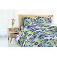 thumbnail image 3 of Ambesonne Floral Down Alternative Quilt Comforter, Print of Blooming Flowers, Twin XL, Lavender Blue Pale Green, 3 of 5