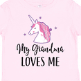thumbnail image 4 of Inktastic Grandma Loves Me Unicorn Girls Girls Toddler T-Shirt, 4 of 5