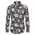 thumbnail image 1 of CEHVOM Autumn New Style Men's Fashion Printed Shirt, 1 of 2