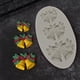 thumbnail image 3 of melotizhi Christmas Chocolate Molds Christmas Molds Silicone Non Stick Christmas Baking Molds For Chocolate Candy, Gray, 3 of 3
