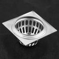 thumbnail image 5 of 11.7cm Stainless Steel Square Shower Floor Drain Balcony Floor Drainage Gully, 5 of 8