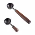 thumbnail image 1 of Multi Purpose 30ML Coffee Scoop Set with Walnut Wood and Stainless Steel, 1 of 11