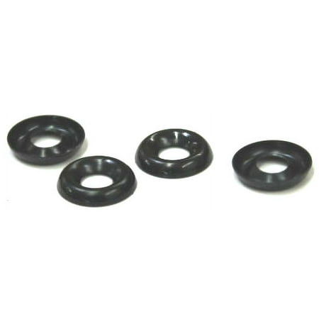 

#10 Countersunk Finishing Washers / Steel / Black Zinc - 8000 Piece Carton