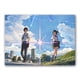thumbnail image 1 of Póster decorativo para pared con dibujos animados Weatherings With You, 30 x 40 cm, 1 of 1