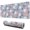 Blue Baseballs, variant on Long Mouse Pads for Desk,Blue Baseballs and USA Flags Pattern Desk Mats on Top Of Desks, Desk Mouse Pad Extra Large with 3mm Non-Slip Base and Stitched Edge for Gaming,Office,Work,Home 31.5"x11.8"