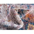 thumbnail image 4 of Unique Loom Dumbo Brighton Rug Blue/Beige 9' x 12' 2" Rectangle Medallion Bohemian Perfect For Living Room Bed Room Dining Room Office, 4 of 10