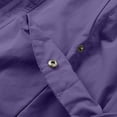 thumbnail image 4 of hlysgo Men's Quick Dry Cargo Shorts Big and Tall Drawstring Lightweight Breathable Short Sports Outdoor Shorts with Zipper Pockets Purple,5xL, 4 of 5
