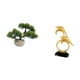 thumbnail image 5 of Árbol bonsái artificial,Bonsái artificial para decoración de escritorio o interior,Bonsái artificial,planta falsa en maceta.,Figura de delfín,Colección de adornos de escritorio con, 5 of 8