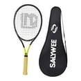 thumbnail image 5 of Vsenkes Carbon Fiber Adult Tennis Racquet Training Garden Carbon Fiber Tennis Racket Yellow, 5 of 9