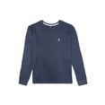 thumbnail image 4 of U.S. Polo Assn. Men's Cotton Crewneck Tee with Long Sleeves, Sizes S-XL, 4 of 4