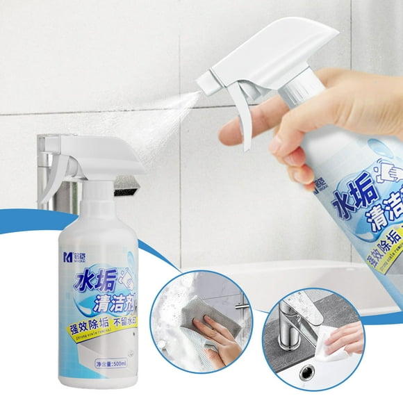 HOARBOEG Sweeping Limescale Remover Water Heater Electric Kettle Limescale Bathroom Tile Sink Faucet Citric Descaling Agent 500ml