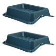 thumbnail image 4 of Floral Arrangement Tray Plastic Plants Tray Indoor Decoration Stable Support Rectangle Flower Base 1Set, 4 of 5