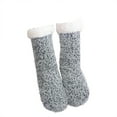 thumbnail image 4 of Aueoeo Womens Fuzzy Socks Cute Warm Winter Knitted Cozy Socks for Girls Valentines Gifts, 4 of 5