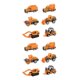 thumbnail image 2 of Vogacara Coche de juguete de aleación de 6 piezas, vehículos de transporte portátiles alimentados por fricción, conjunto educativo para niños y Type1 NO1 Vogacara CBP185128, 2 of 6