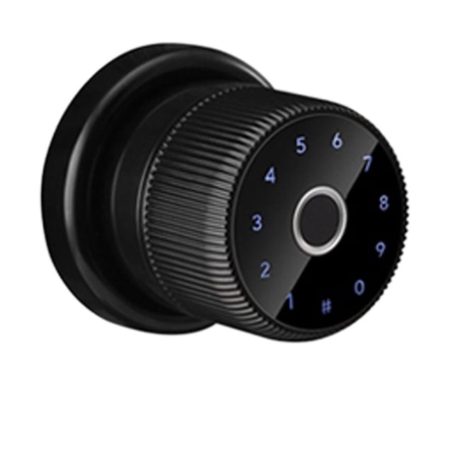 Door Lock, TTLOCK Electronic Digital Keypad Zinc Knob Fingerprint Smart Cylinder Door Lock ,Easy to Install