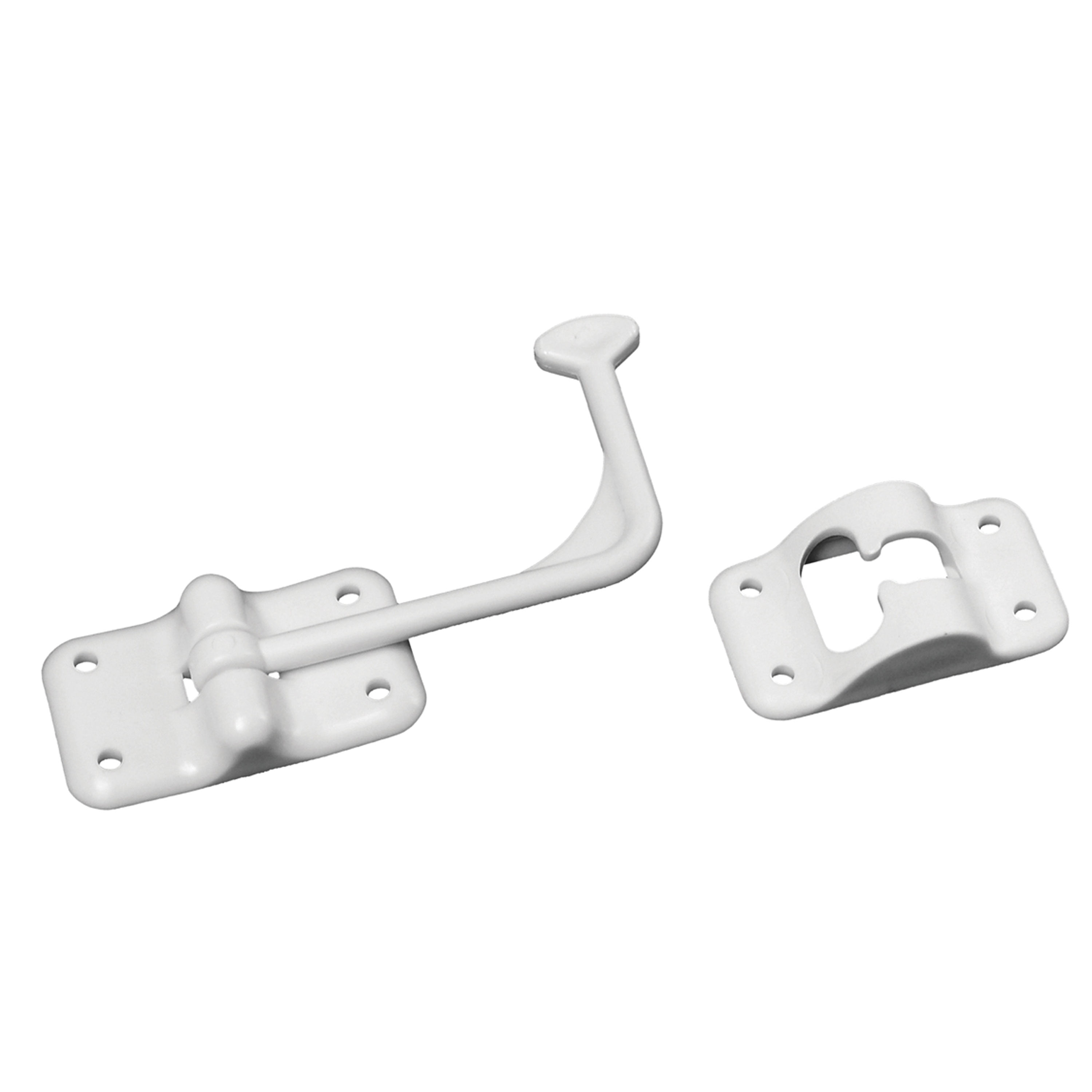 RV Designer E250 Plastic 90Â° TStyle Entry Door Holder White